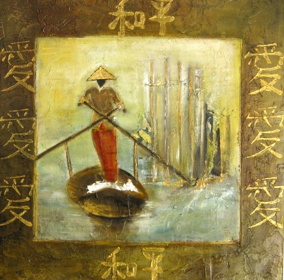 Miroir du Ciel (70x70) (Réservé)
